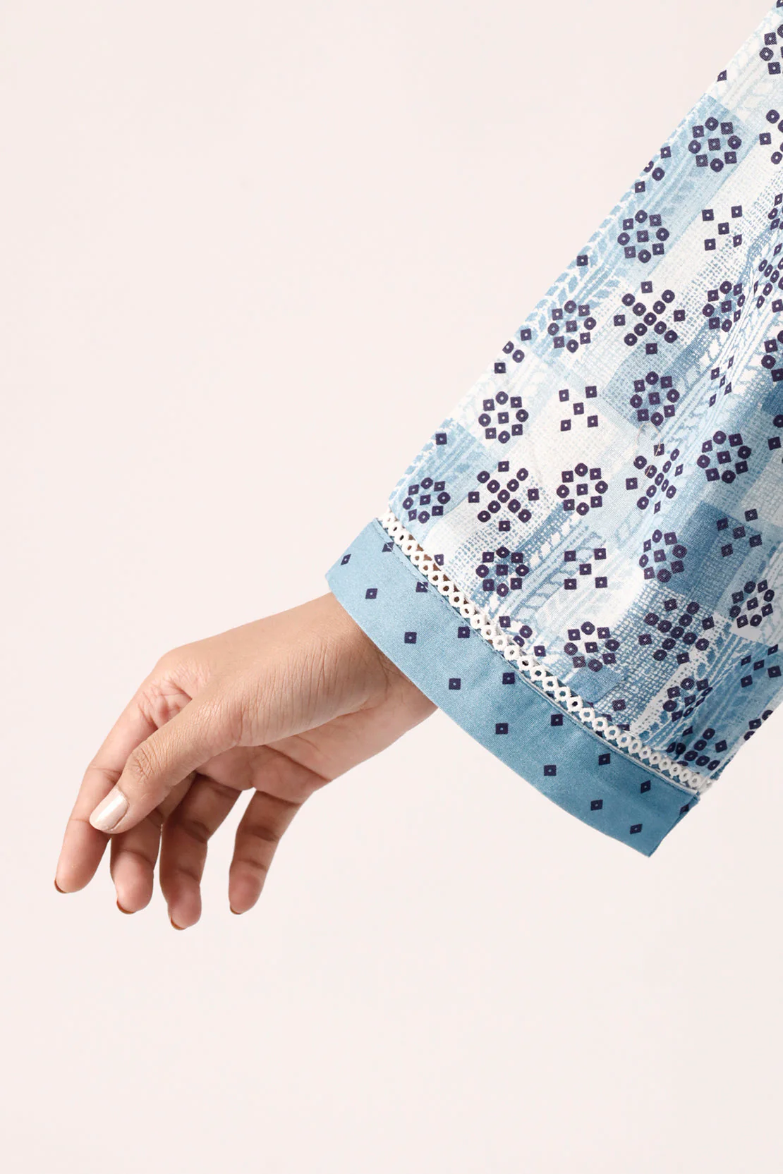 Printed Lawn Stitched 2 Piece (Shirt/Trouser) - Image 7