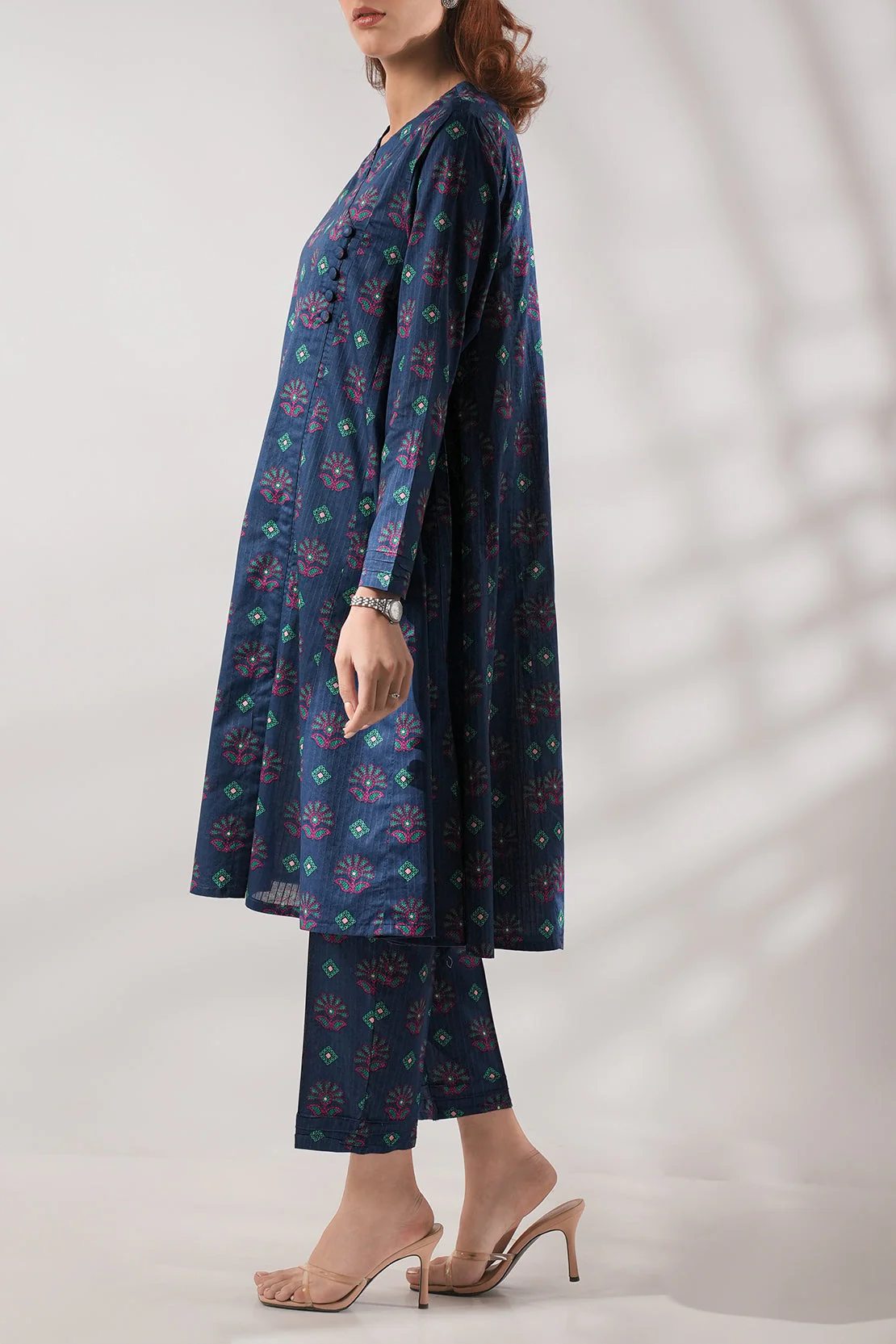 Printed Lawn Stitched 2 Piece (Shirt/Trouser) - Image 4