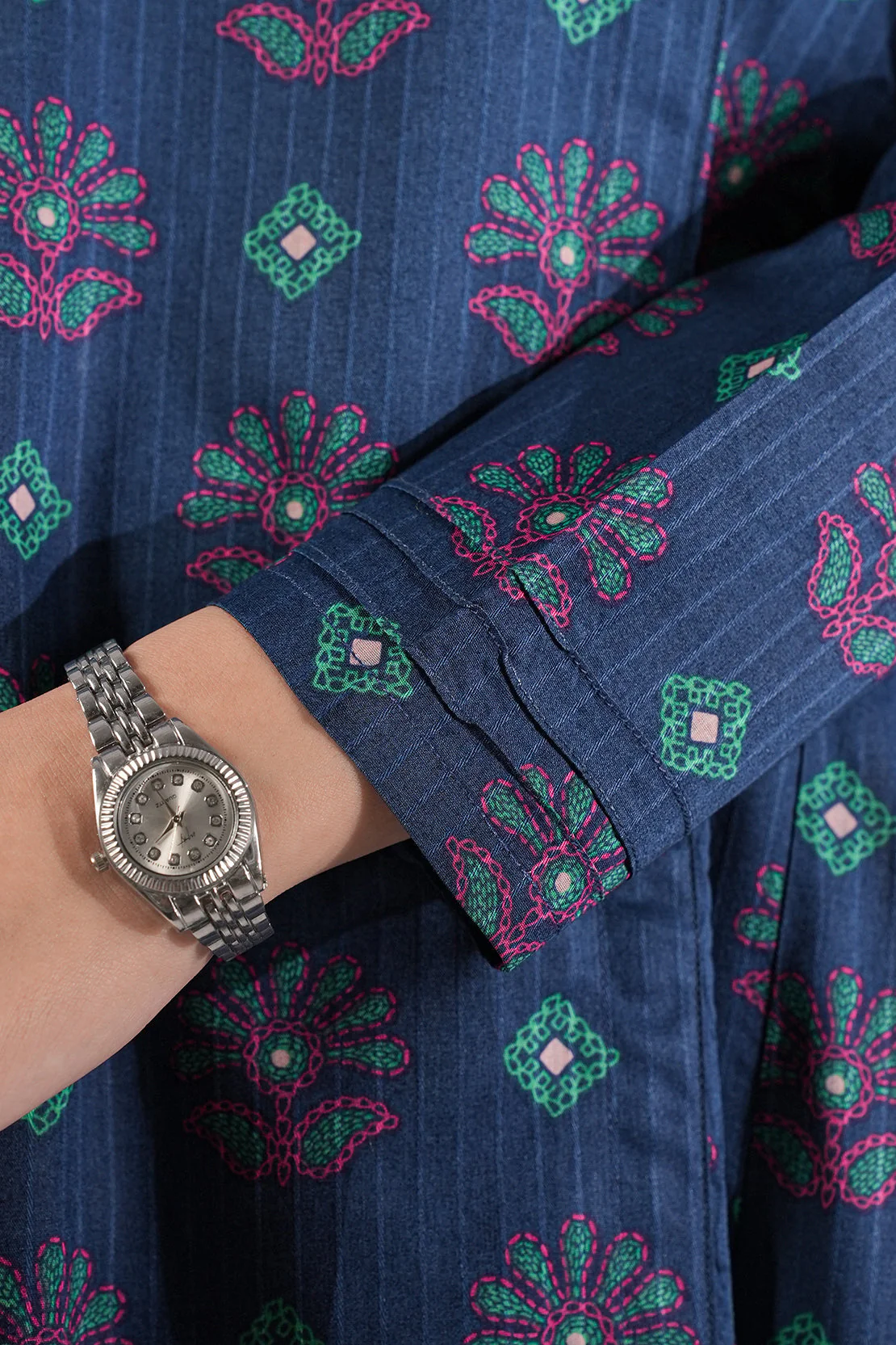Printed Lawn Stitched 2 Piece (Shirt/Trouser) - Image 7