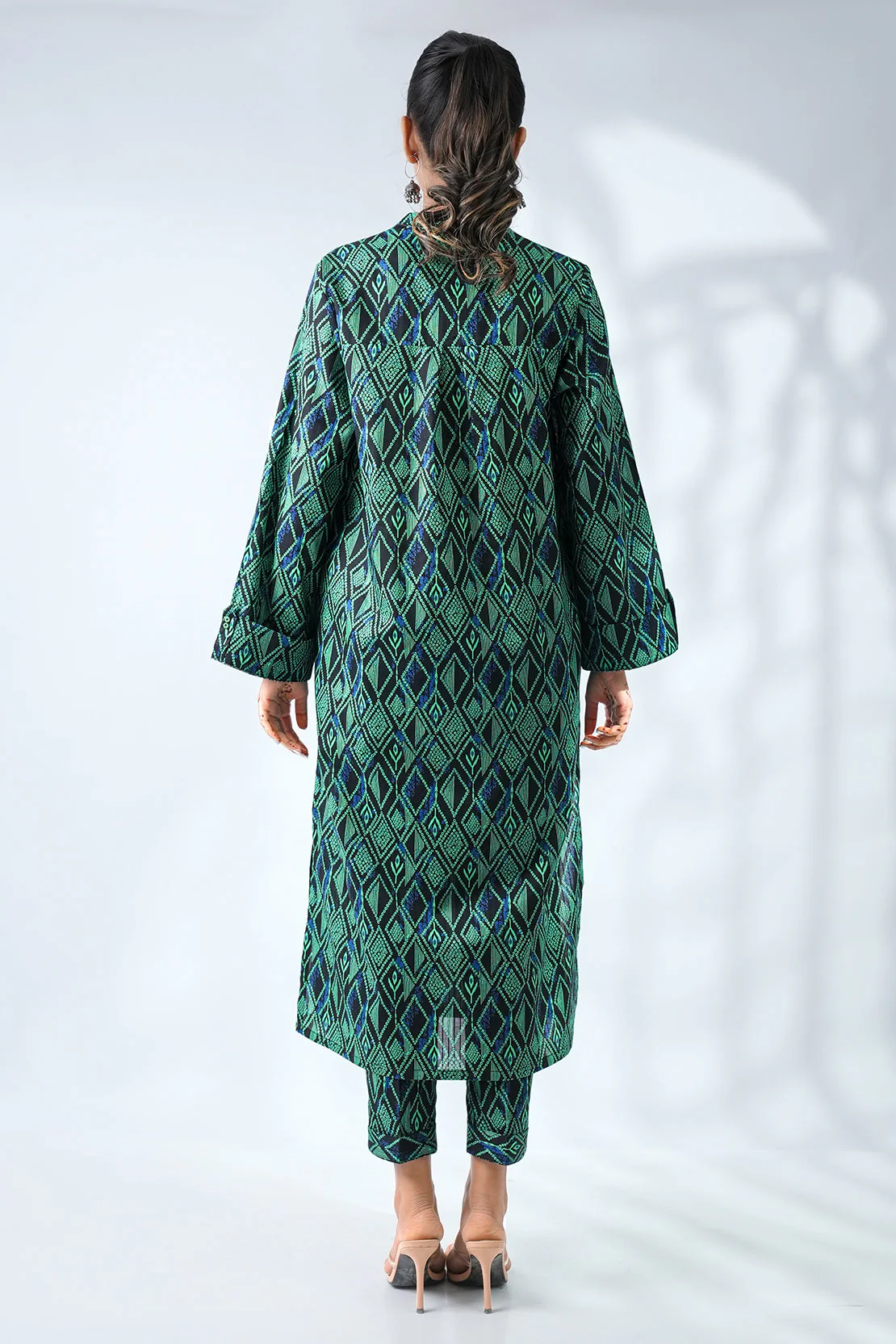 Printed Lawn Stitched 2 Piece (Shirt/Trouser) - Image 5