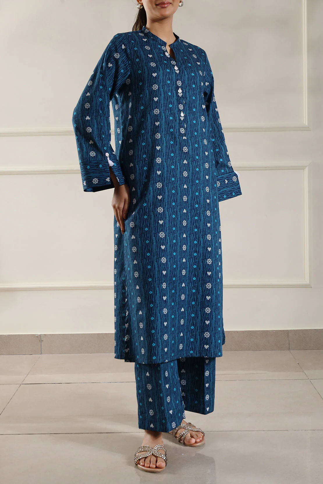 Printed Lawn Stitched 2 Piece (Shirt/Trouser) - Image 3