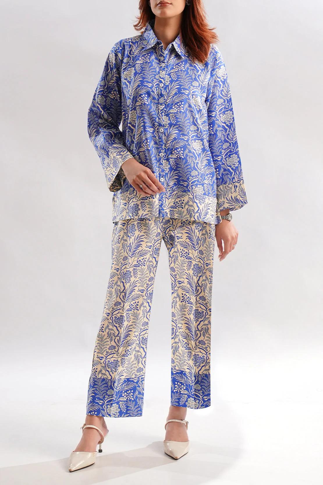 Printed Lawn Stitched 2 Piece (Shirt/Trouser) - Image 2