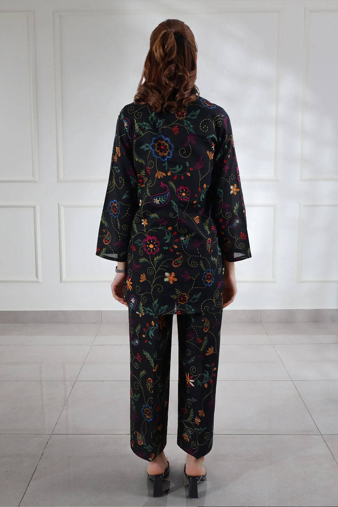 Printed Lawn Stitched 2 Piece (Shirt/Trouser) - Image 5