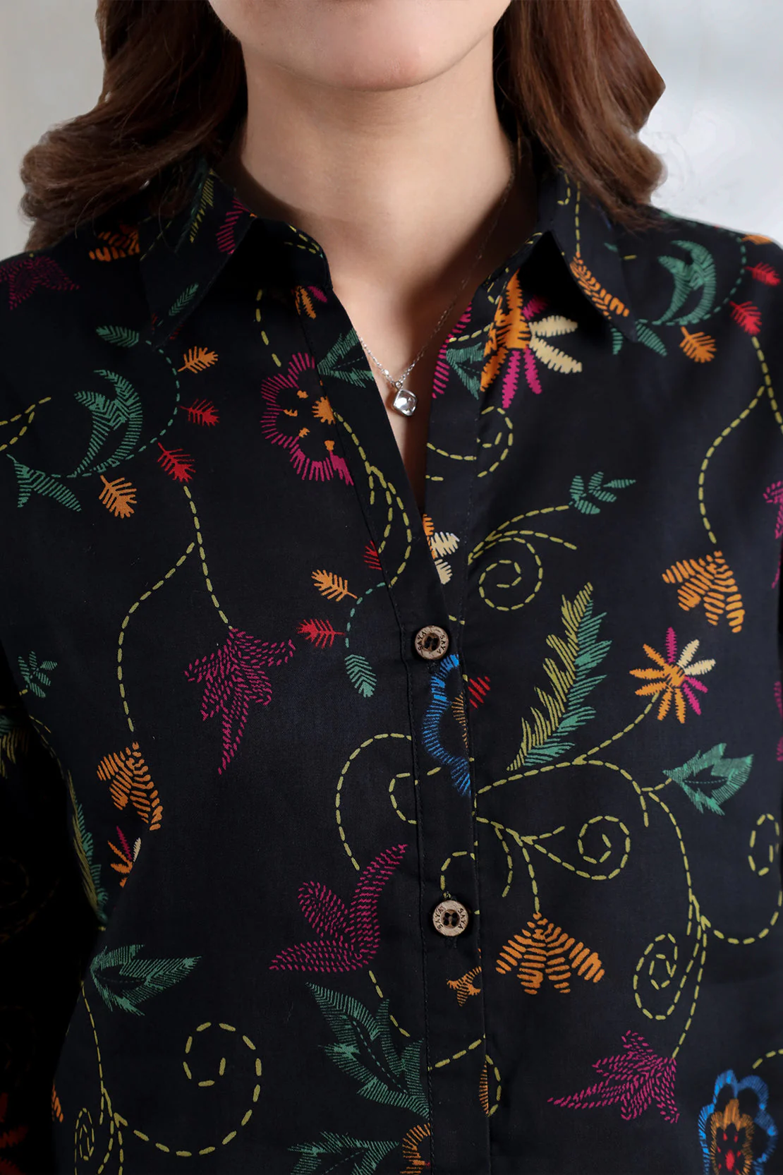Printed Lawn Stitched 2 Piece (Shirt/Trouser) - Image 6