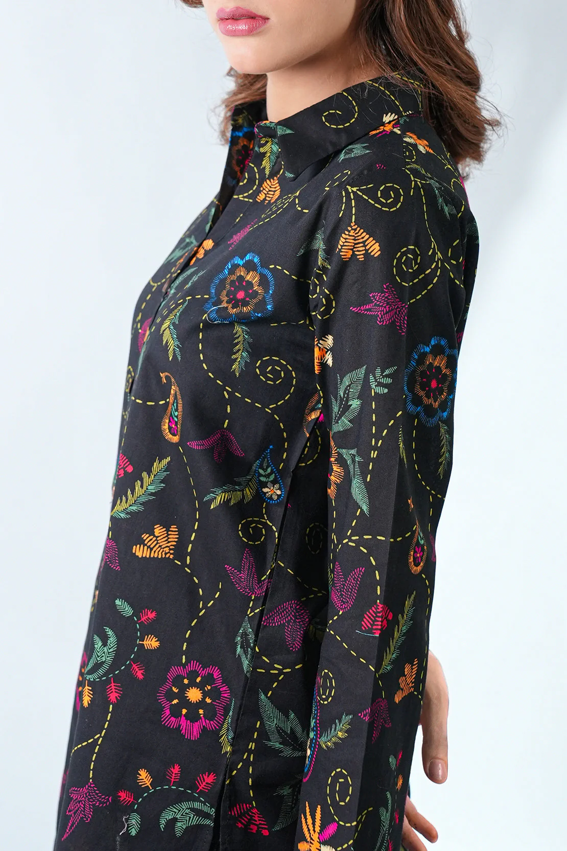 Printed Lawn Stitched 2 Piece (Shirt/Trouser) - Image 6