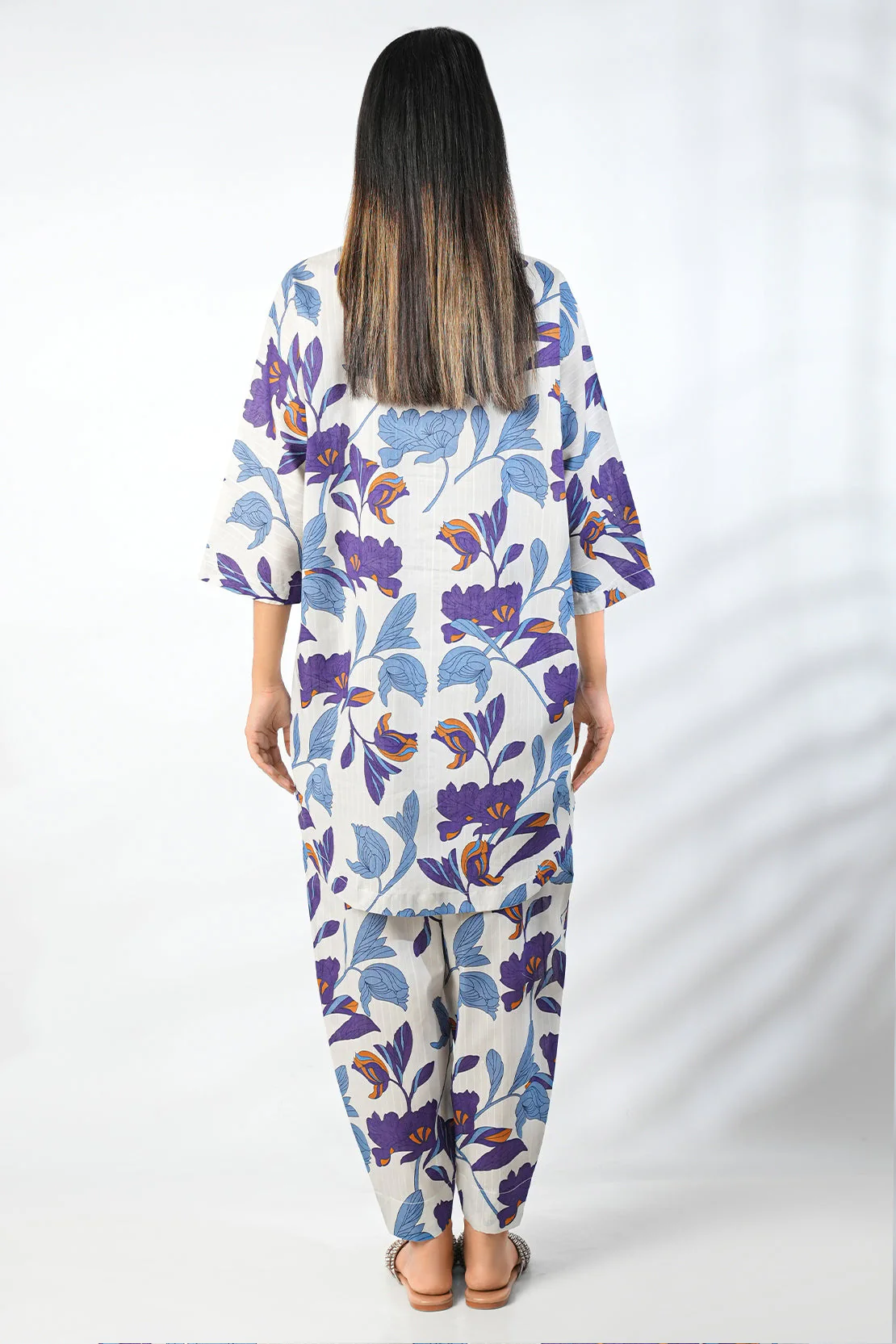 Printed Lawn Stitched 2 Piece (Shirt/Trouser) - Image 6