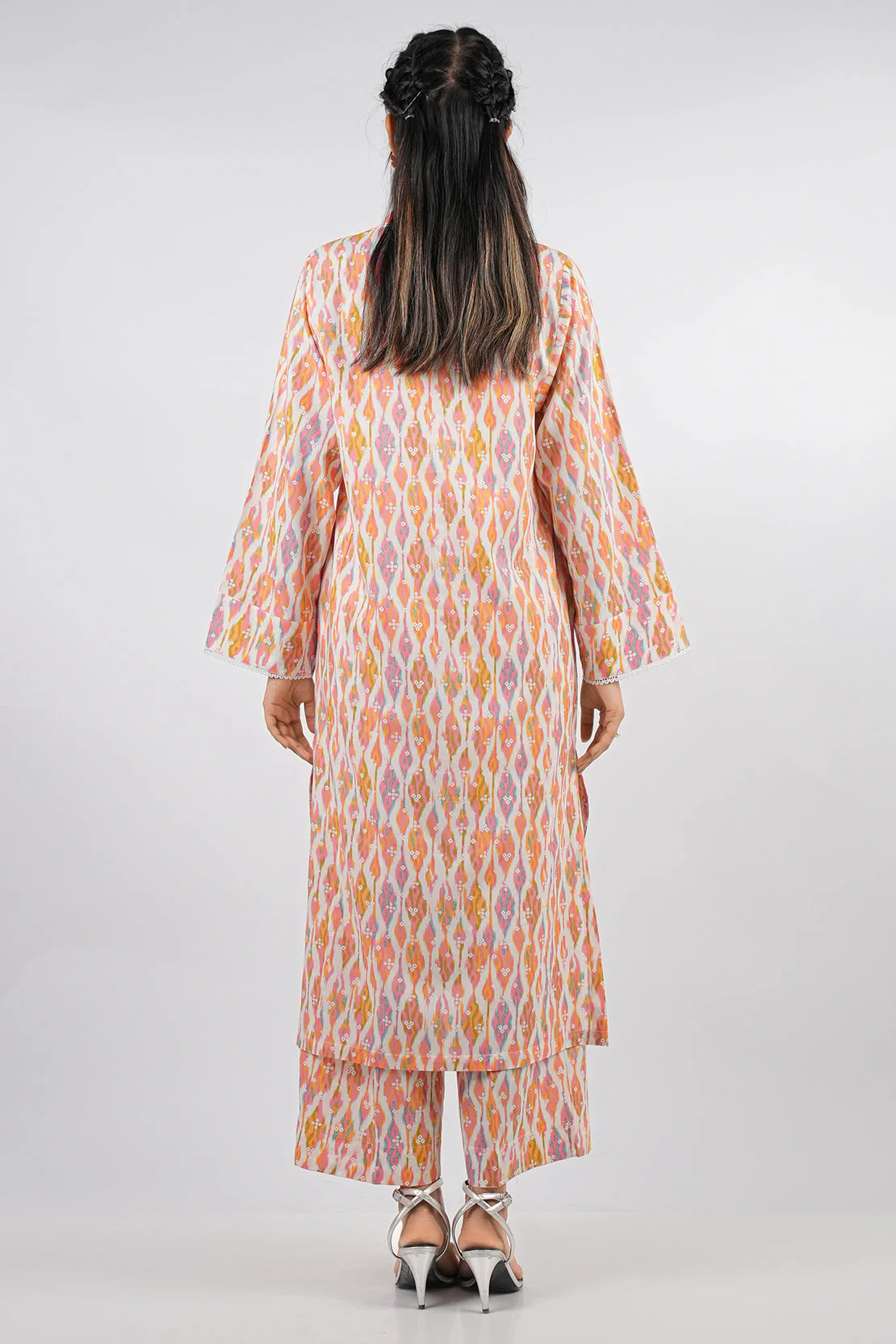 Printed Lawn Stitched 2 Piece (Shirt/Trouser) - Image 5
