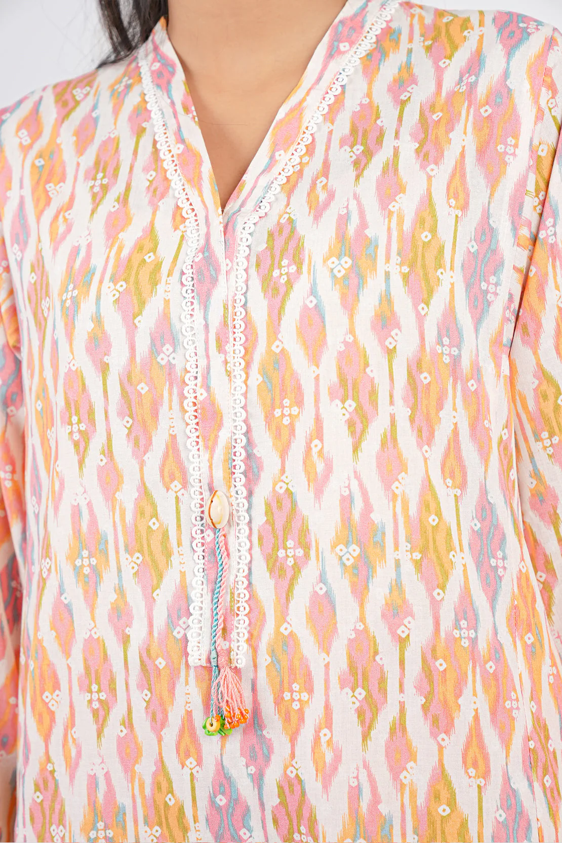 Printed Lawn Stitched 2 Piece (Shirt/Trouser) - Image 8