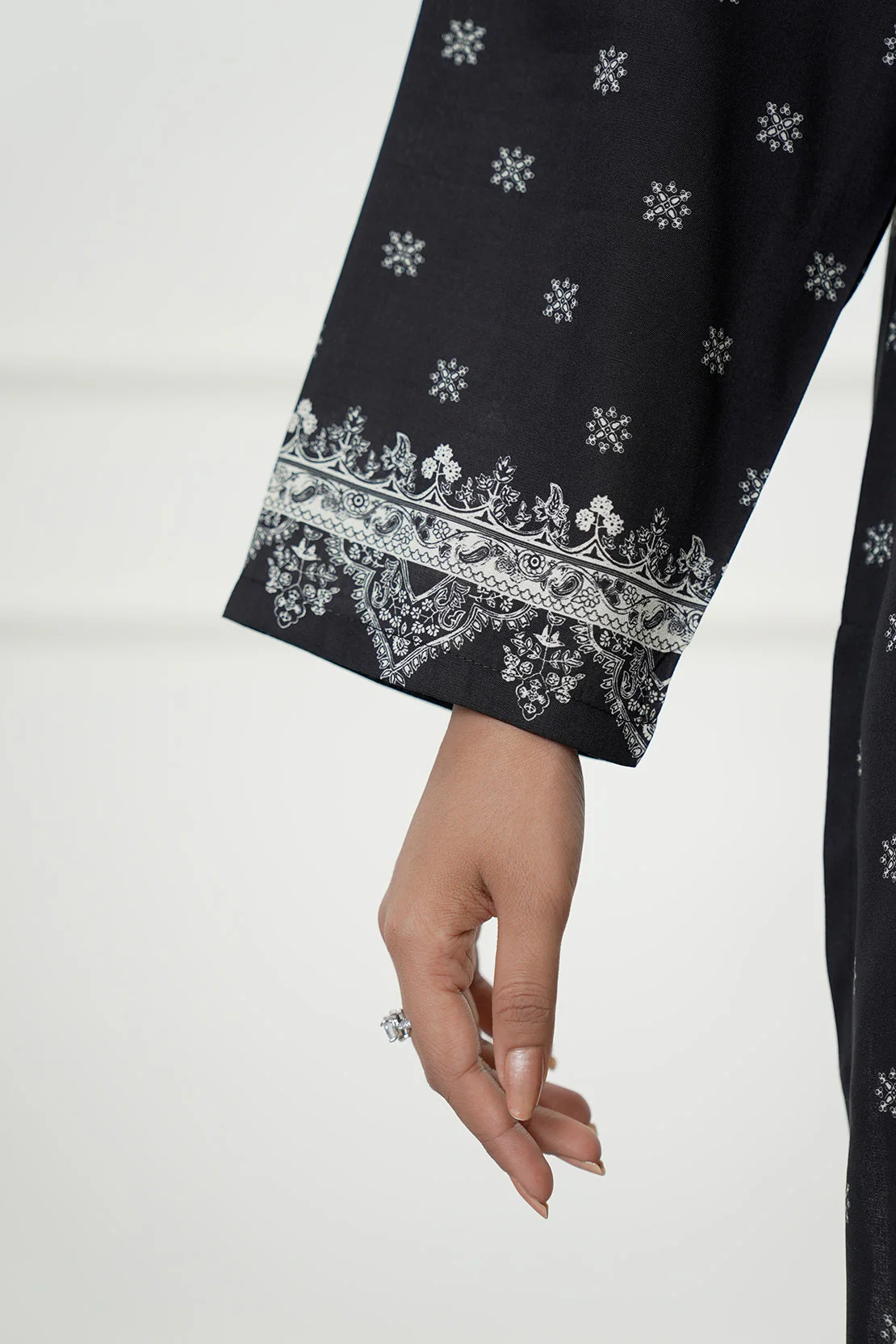 Printed Lawn Stitched 2 Piece (Shirt/Trouser) - Image 8