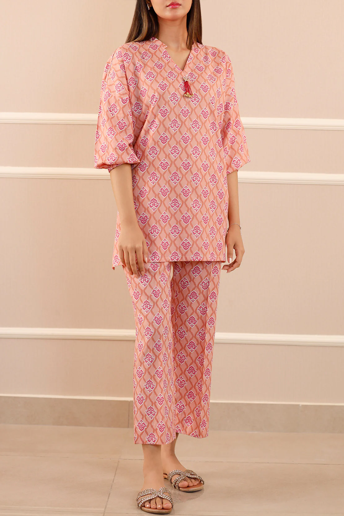 Printed Lawn Stitched 2 Piece (Shirt/Trouser) - Image 5