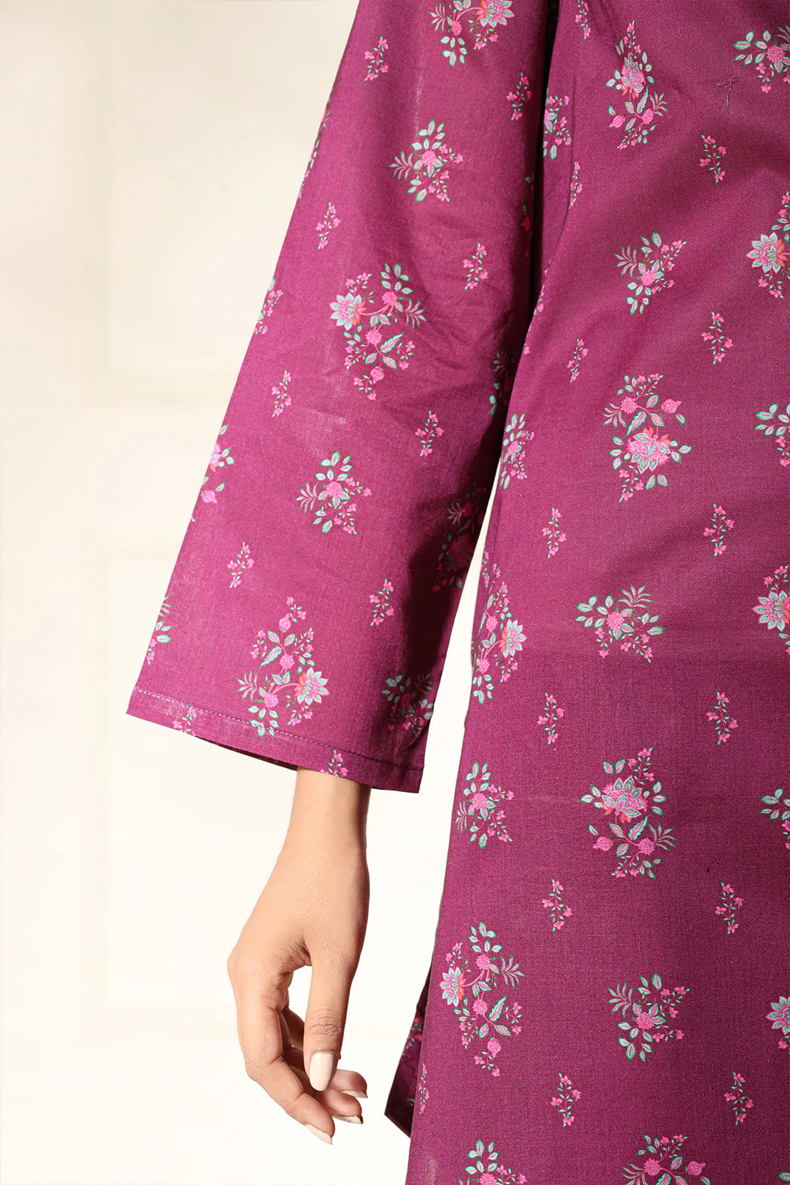 Printed Lawn Stitched 2 Piece (Shirt/Trouser) - Image 6