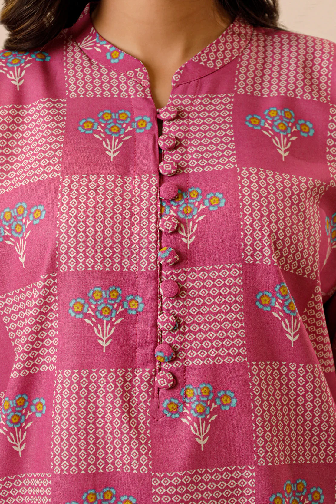 Printed Lawn Stitched 2 Piece (Shirt/Trouser) - Image 7