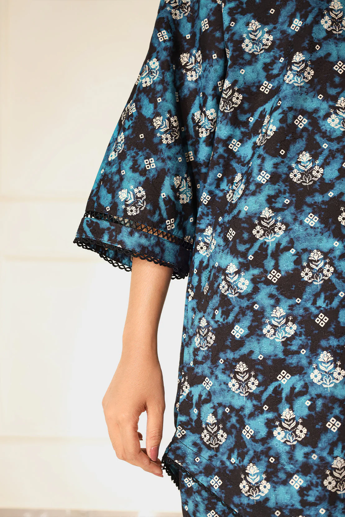 Printed Lawn Stitched 2 piece (Shirt/Trouser) - Image 6