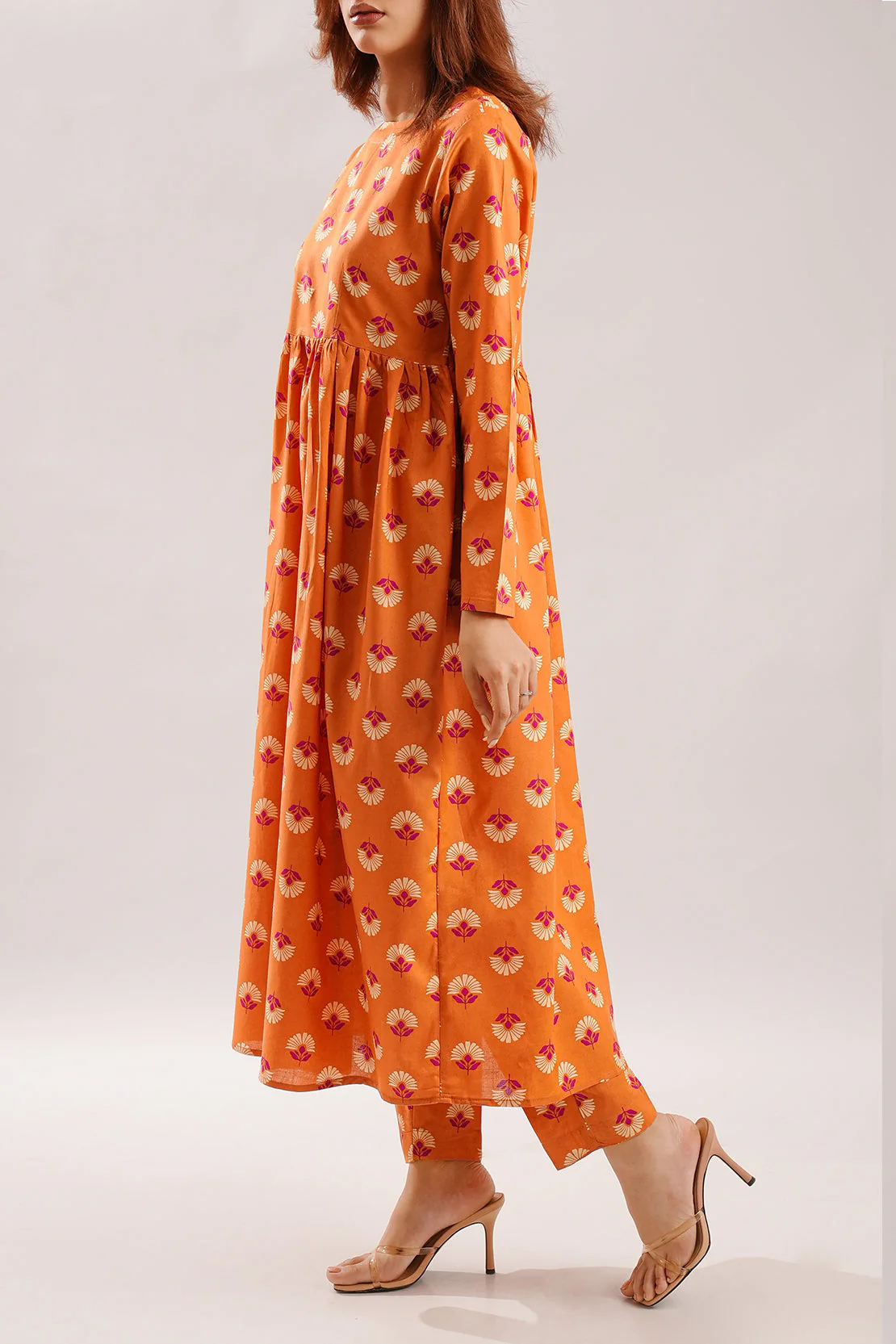 Printed Lawn Stitched 2 Piece (Shirt/Trouser) - Image 2