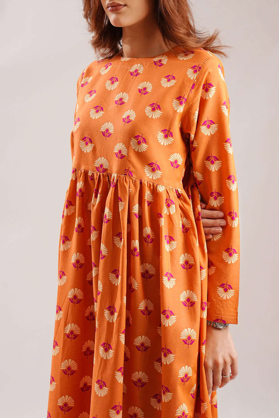 Printed Lawn Stitched 2 Piece (Shirt/Trouser) - Image 6