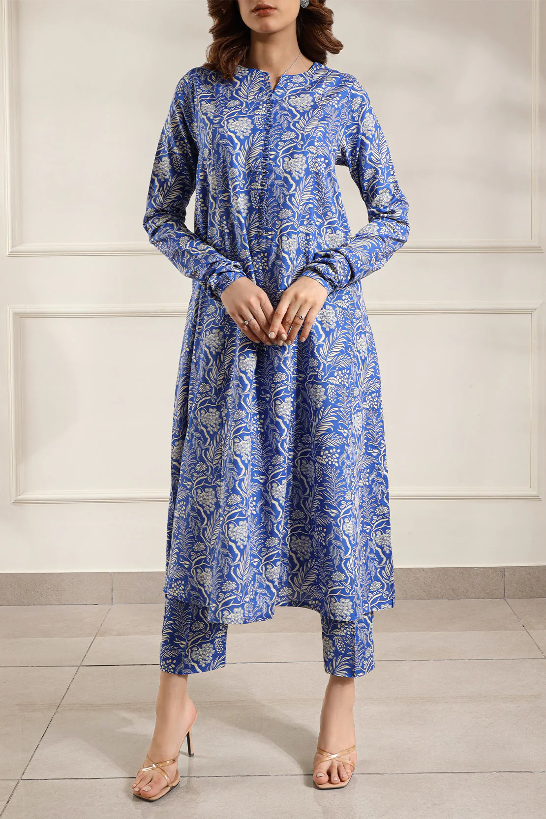 Printed Lawn Stitched 2 Piece (Shirt/Trouser) - Image 2
