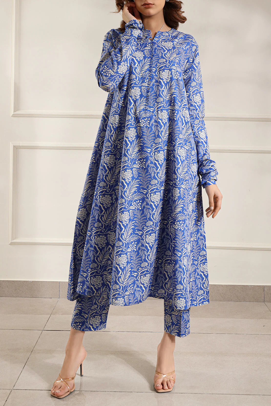 Printed Lawn Stitched 2 Piece (Shirt/Trouser) - Image 3