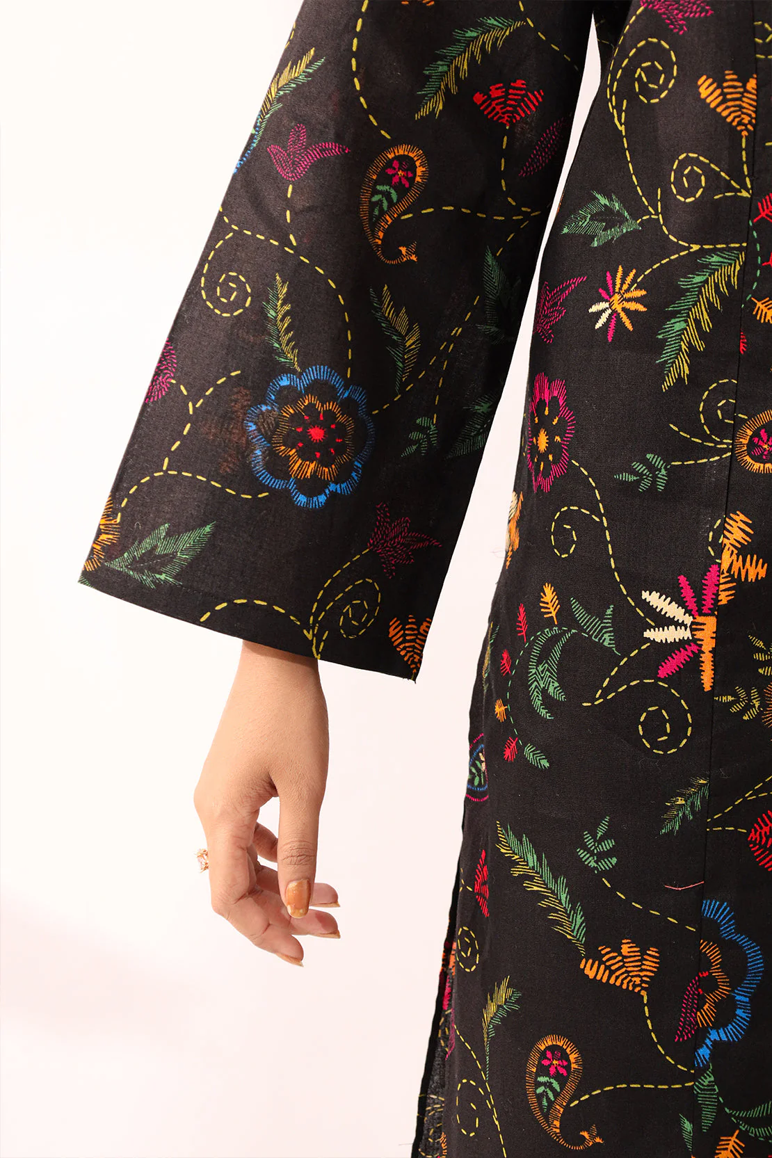 Printed Lawn Stitched 2 Piece (Shirt/Trouser) - Image 6