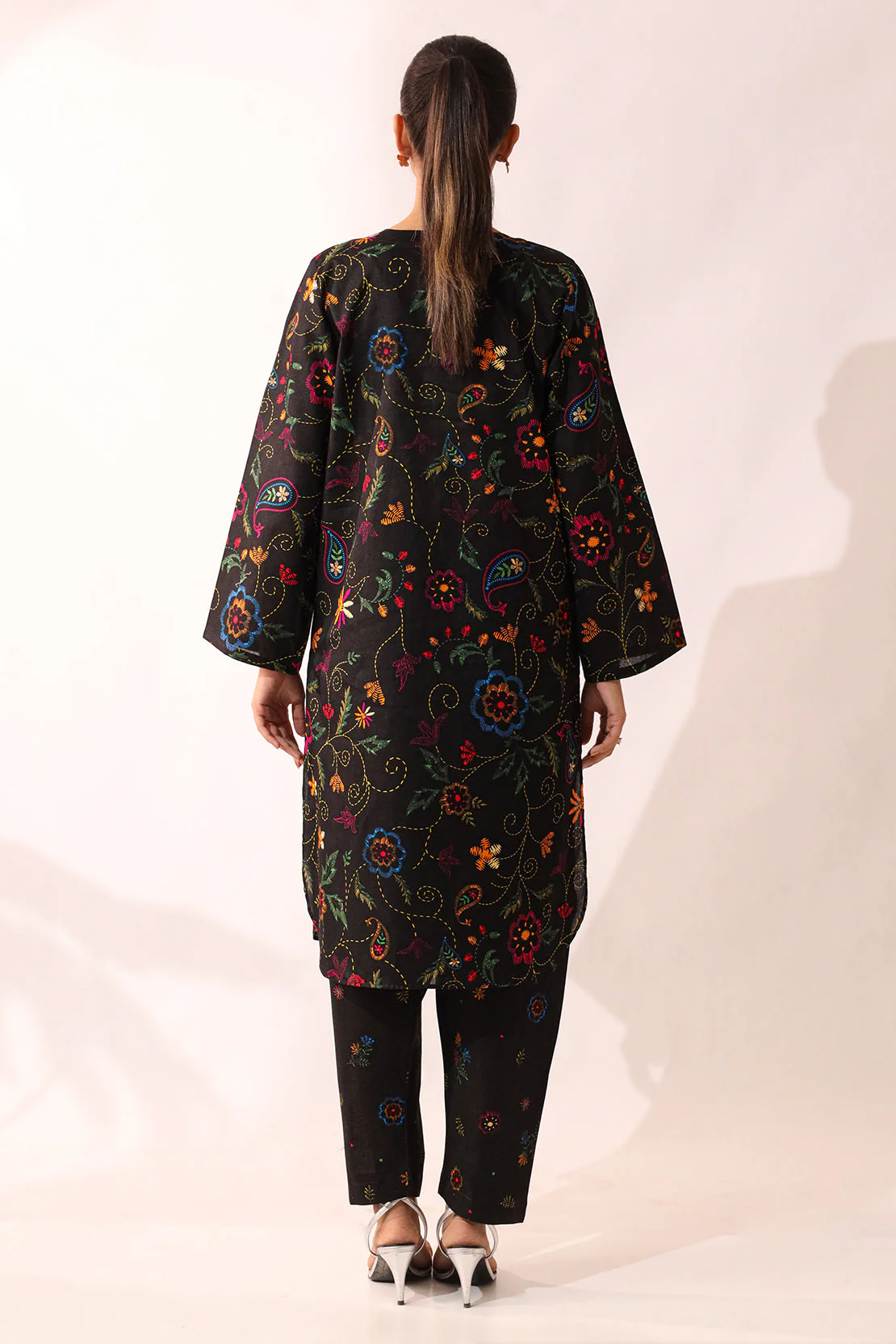 Printed Lawn Stitched 2 Piece (Shirt/Trouser) - Image 8