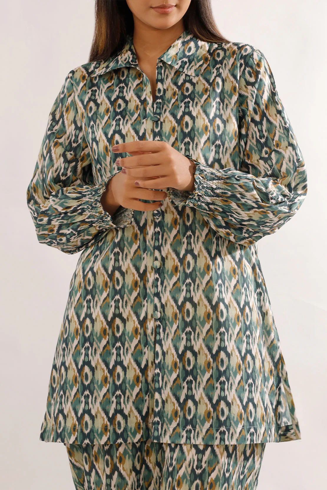 Printed Lawn Stitched 2 Piece (Shirt/Trouser) - Image 3