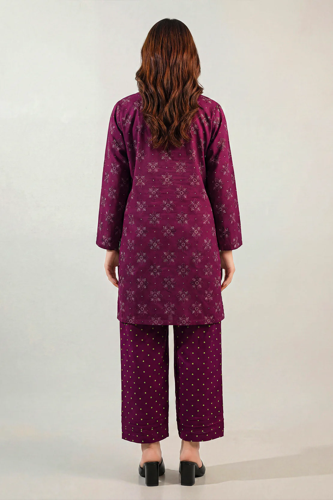 Printed Lawn Stitched 2 Piece (Shirt/Trouser) - Image 4