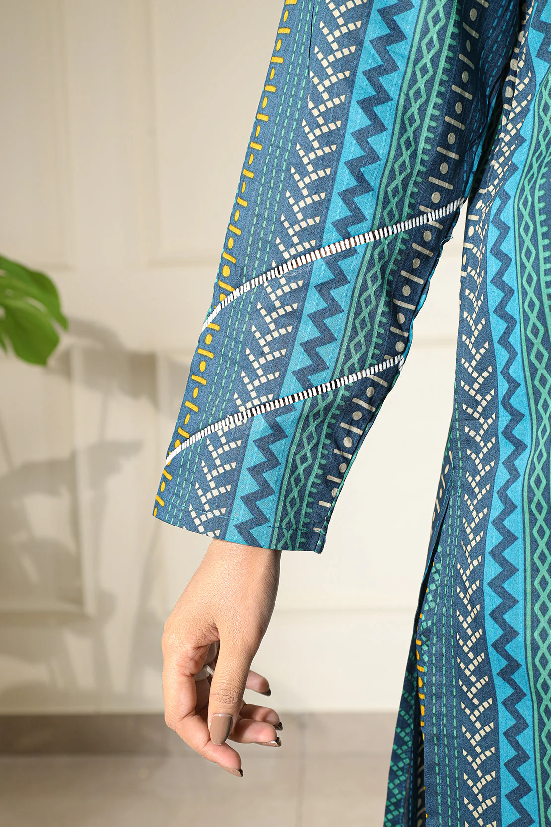 Printed Lawn Stitched 2 Piece (Shirt/Trouser) - Image 8