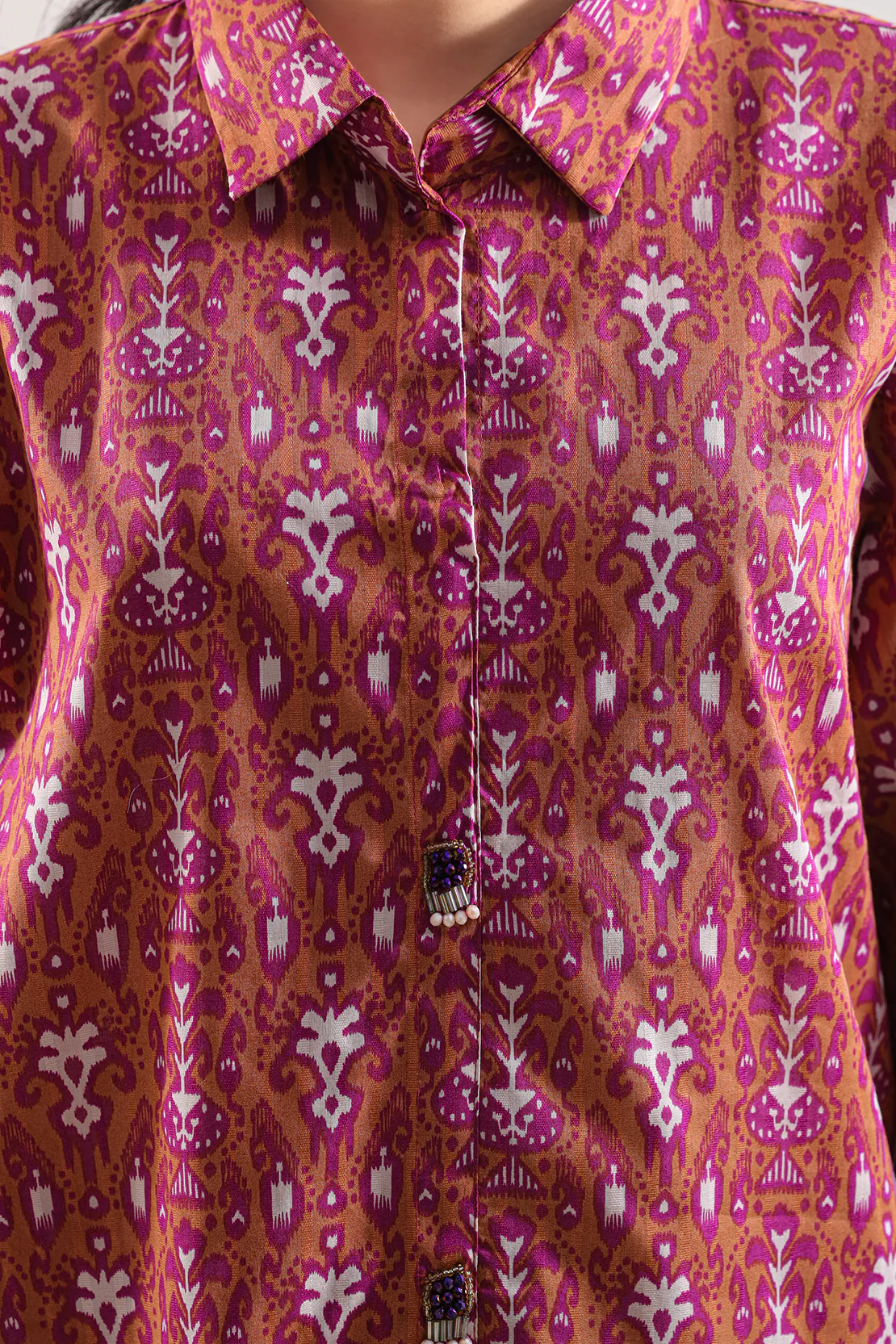 Printed Lawn Stitched 2 Piece (Shirt/Trouser) - Image 4