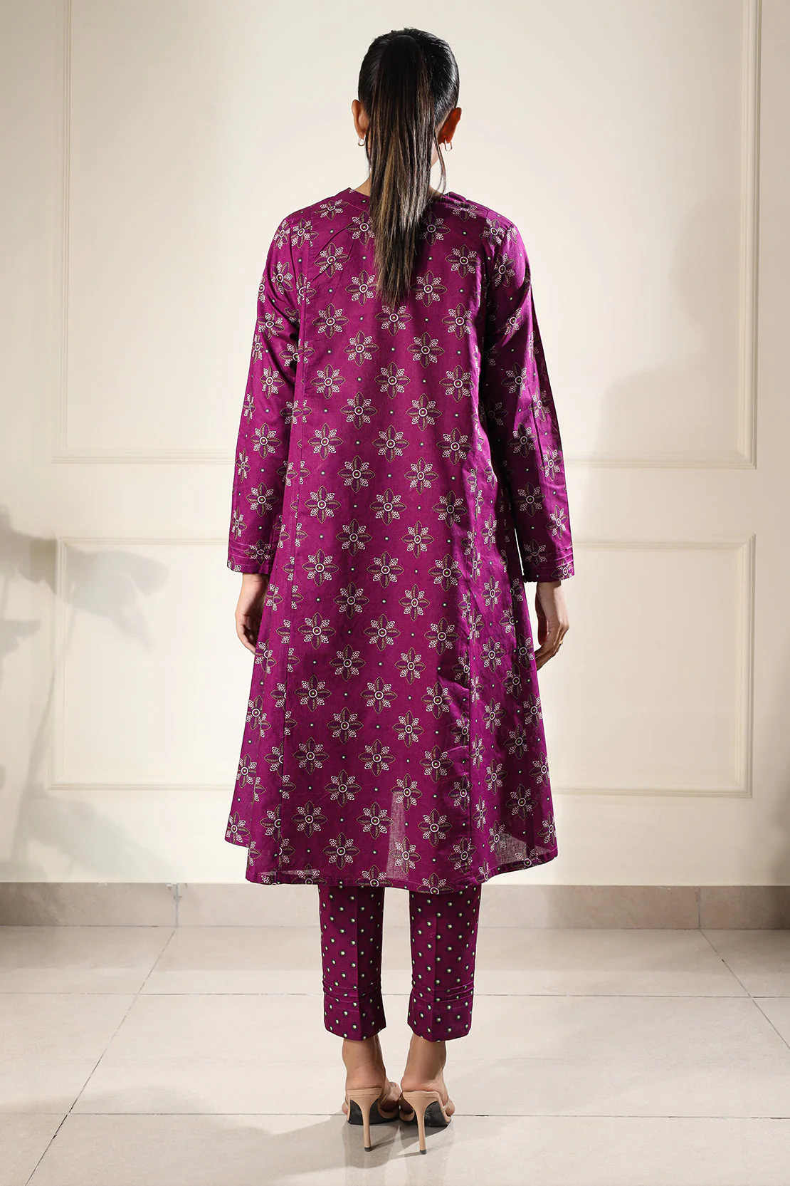 Printed Lawn Stitched 2 Piece (Shirt/Trouser) - Image 4