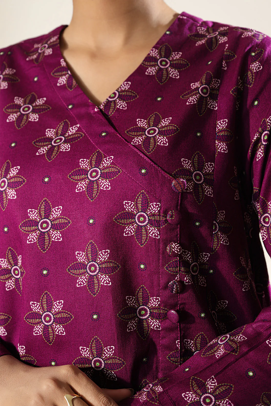 Printed Lawn Stitched 2 Piece (Shirt/Trouser) - Image 5