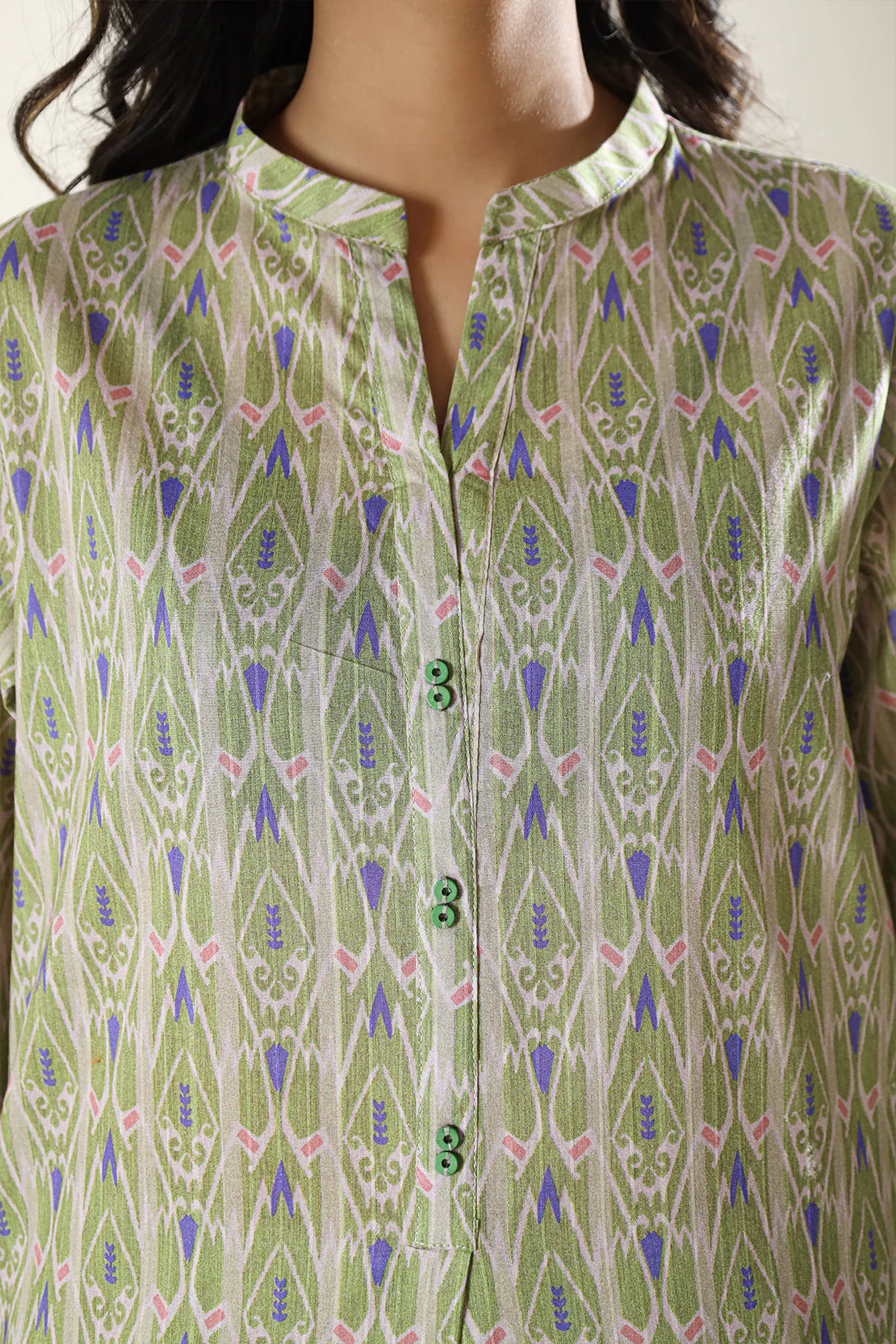 Printed Lawn Stitched 2 Piece (Shirt/Trouser) - Image 5