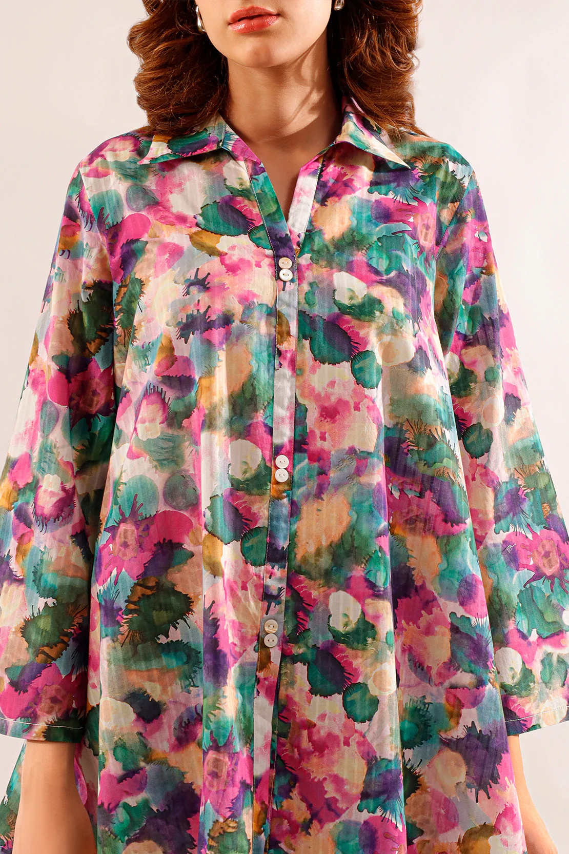 Printed Lawn Stitched 2 Piece (Shirt/Trouser) - Image 2