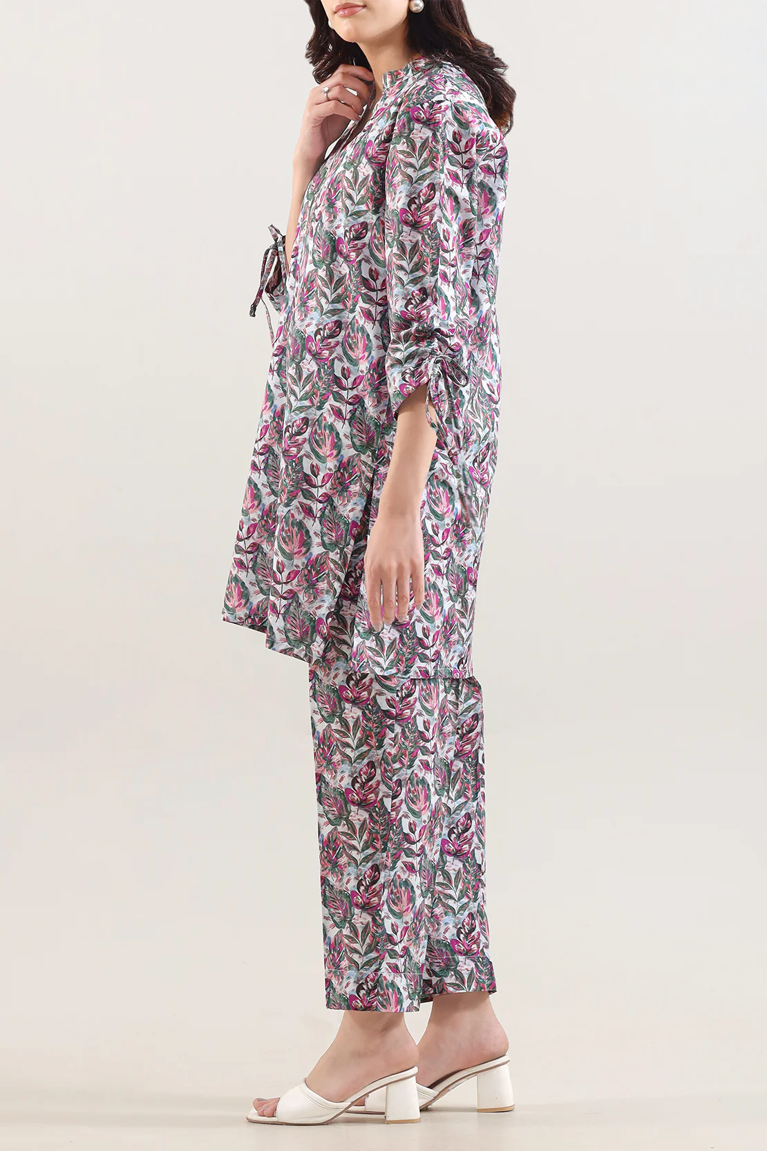 Printed Lawn Stitched 2 Piece (Shirt/Trouser) - Image 3