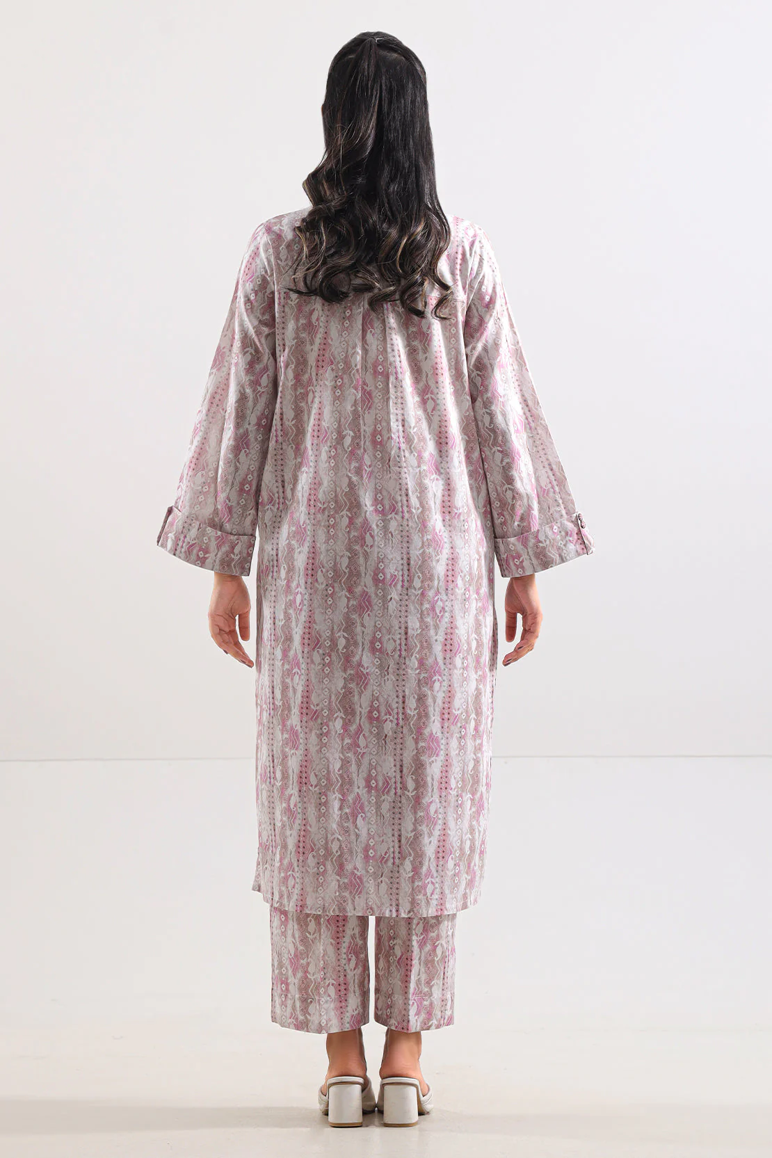 Printed Lawn Stitched 2 Piece (Shirt/Trouser) - Image 3