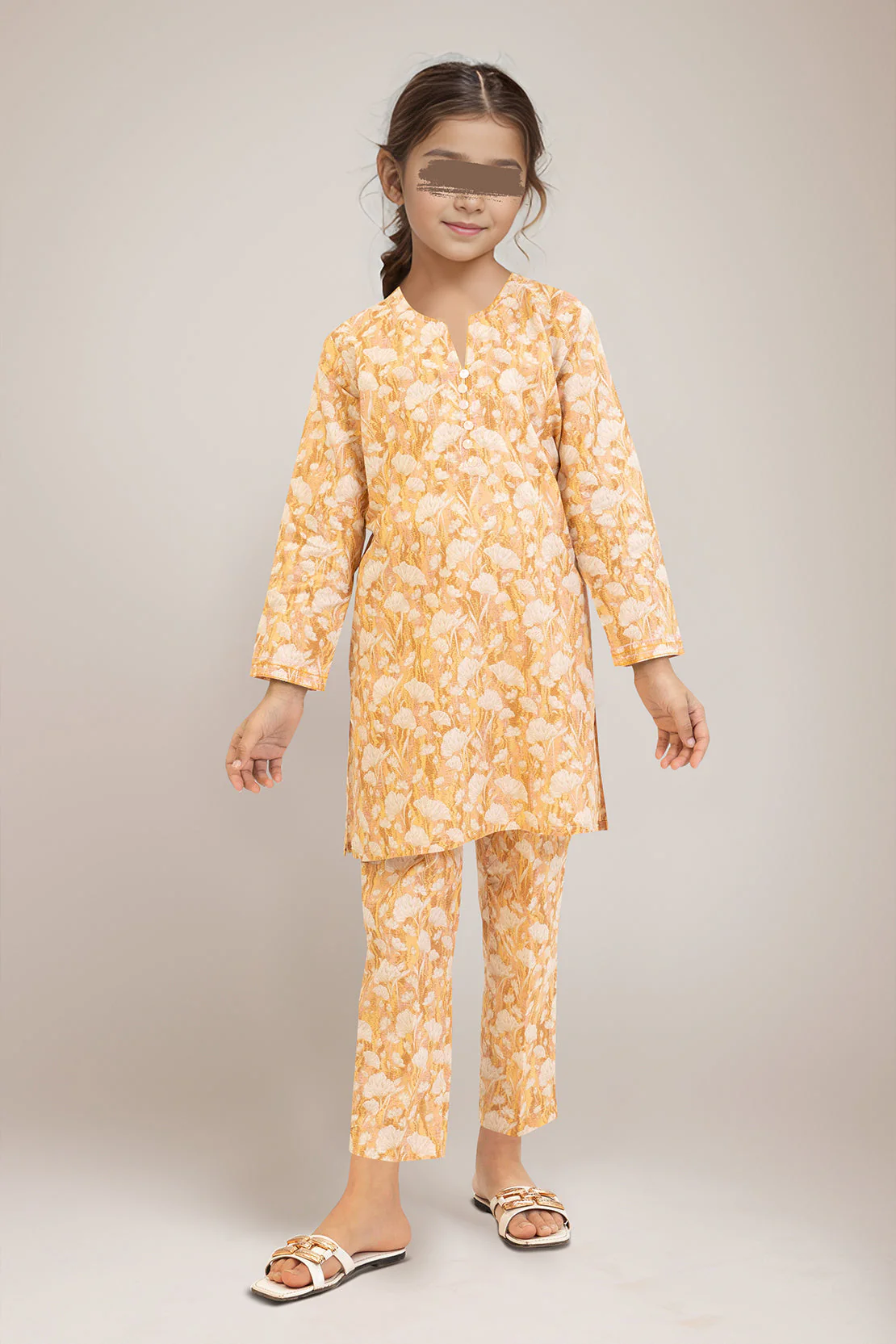 Printed Lawn Stitched 2 Piece (Shirt/Trouser)