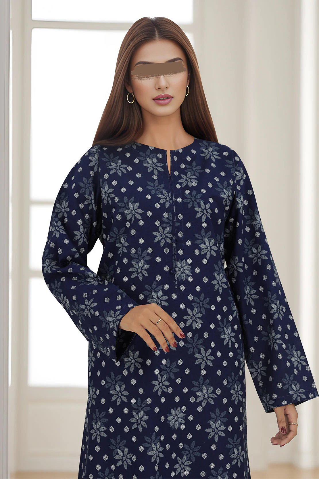 Printed Lawn Stitched 2 Piece (Shirt/Trouser) - Image 3