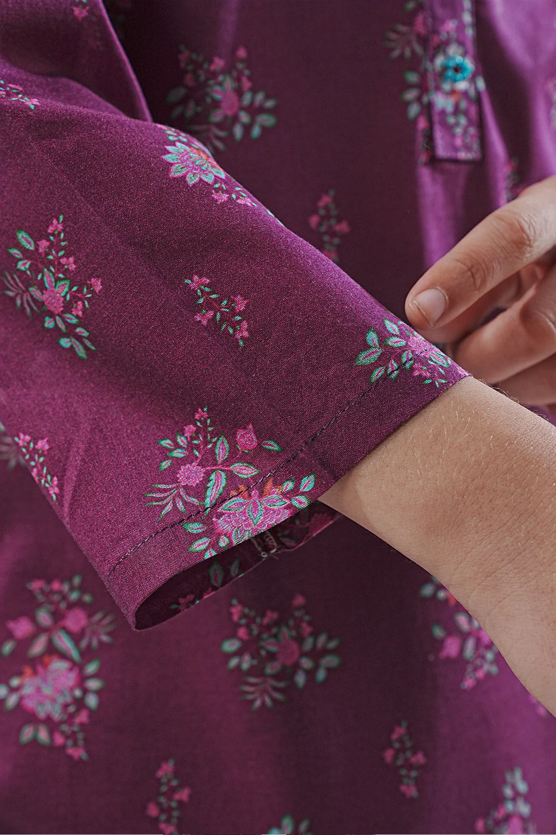 Printed Lawn Stitched 2 Piece (Shirt/Trouser) For Kids - Image 6