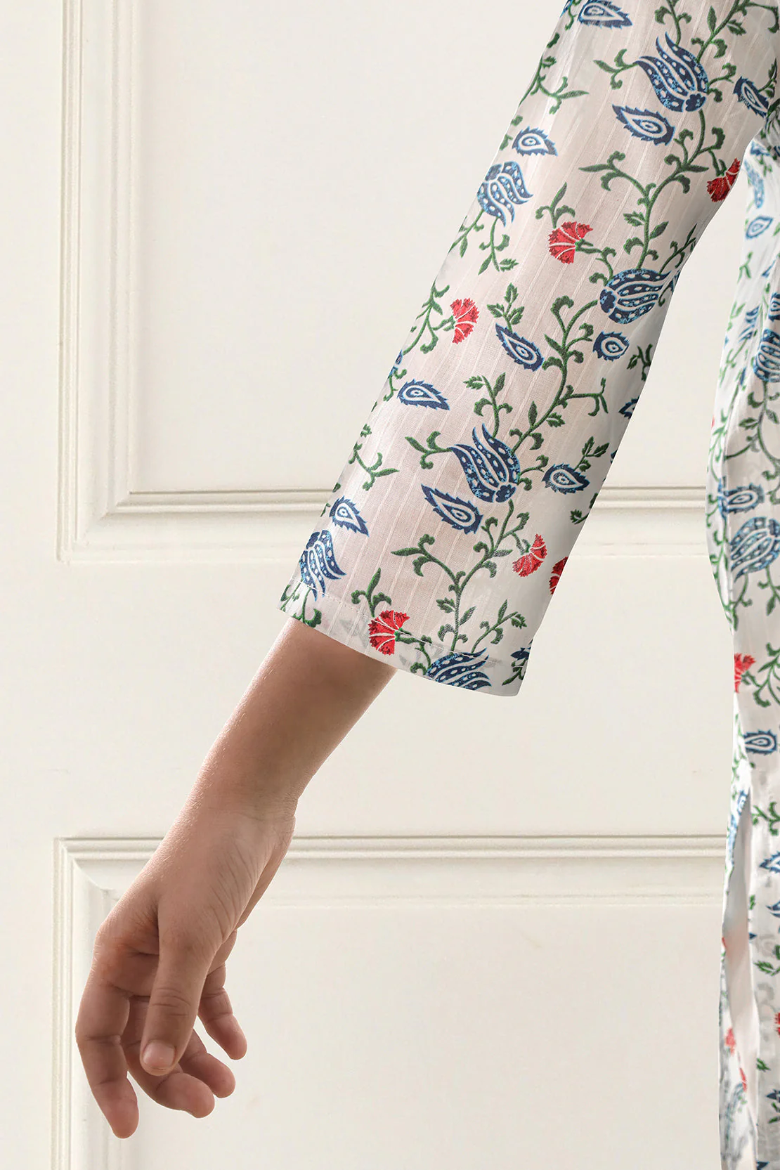 Printed Lawn Stitched 2 Piece (Shirt/Trouser) For Kids - Image 10