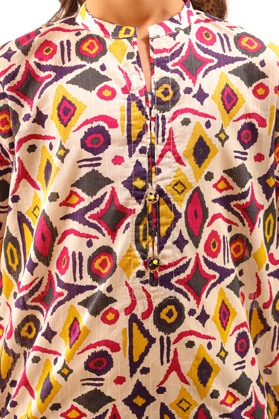 Printed Lawn Stitched 2 Piece (Shirt/Trouser)  For Kids - Image 4
