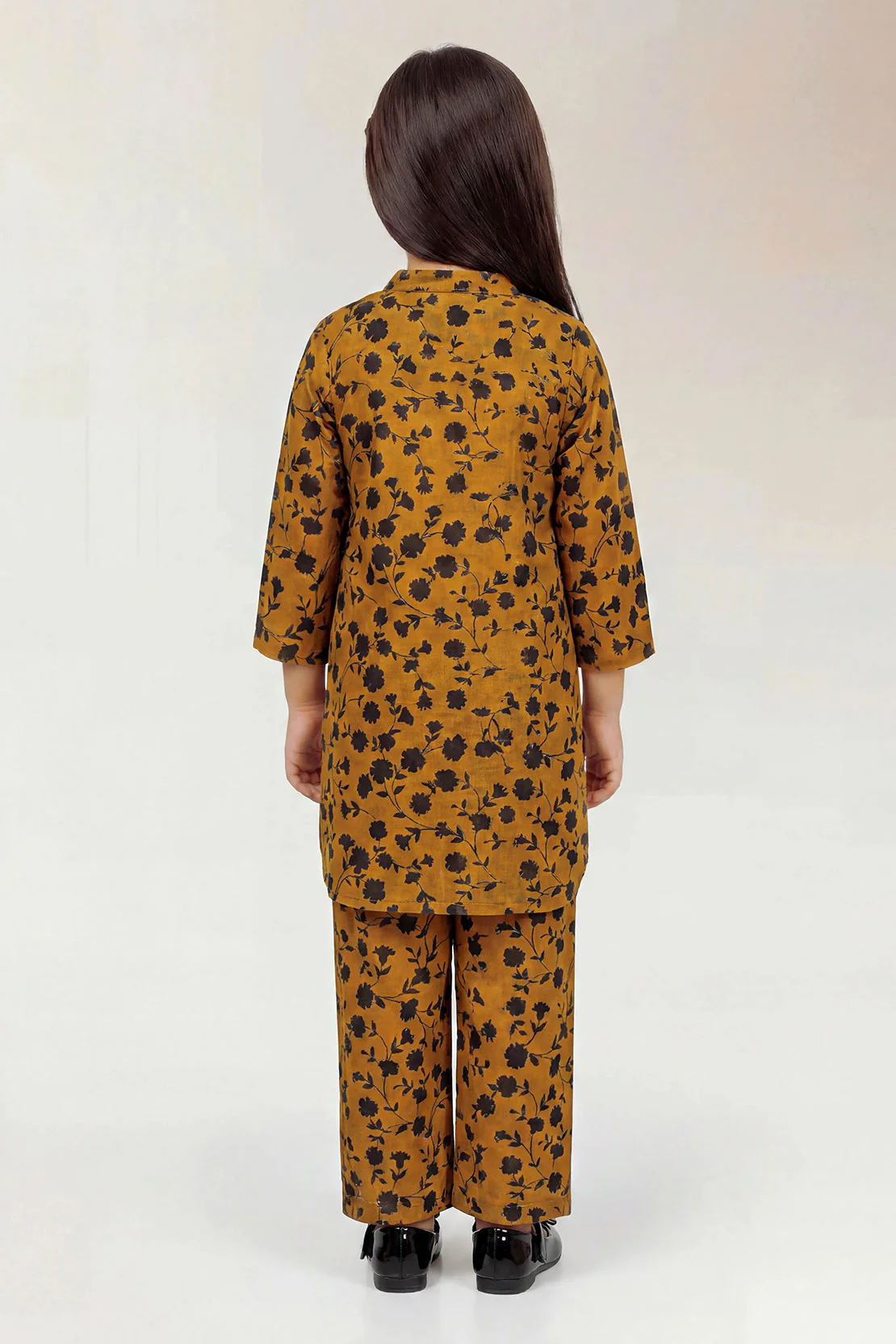 Printed Lawn Stitched 2 Piece (Shirt/Trouser) For Kids - Image 4