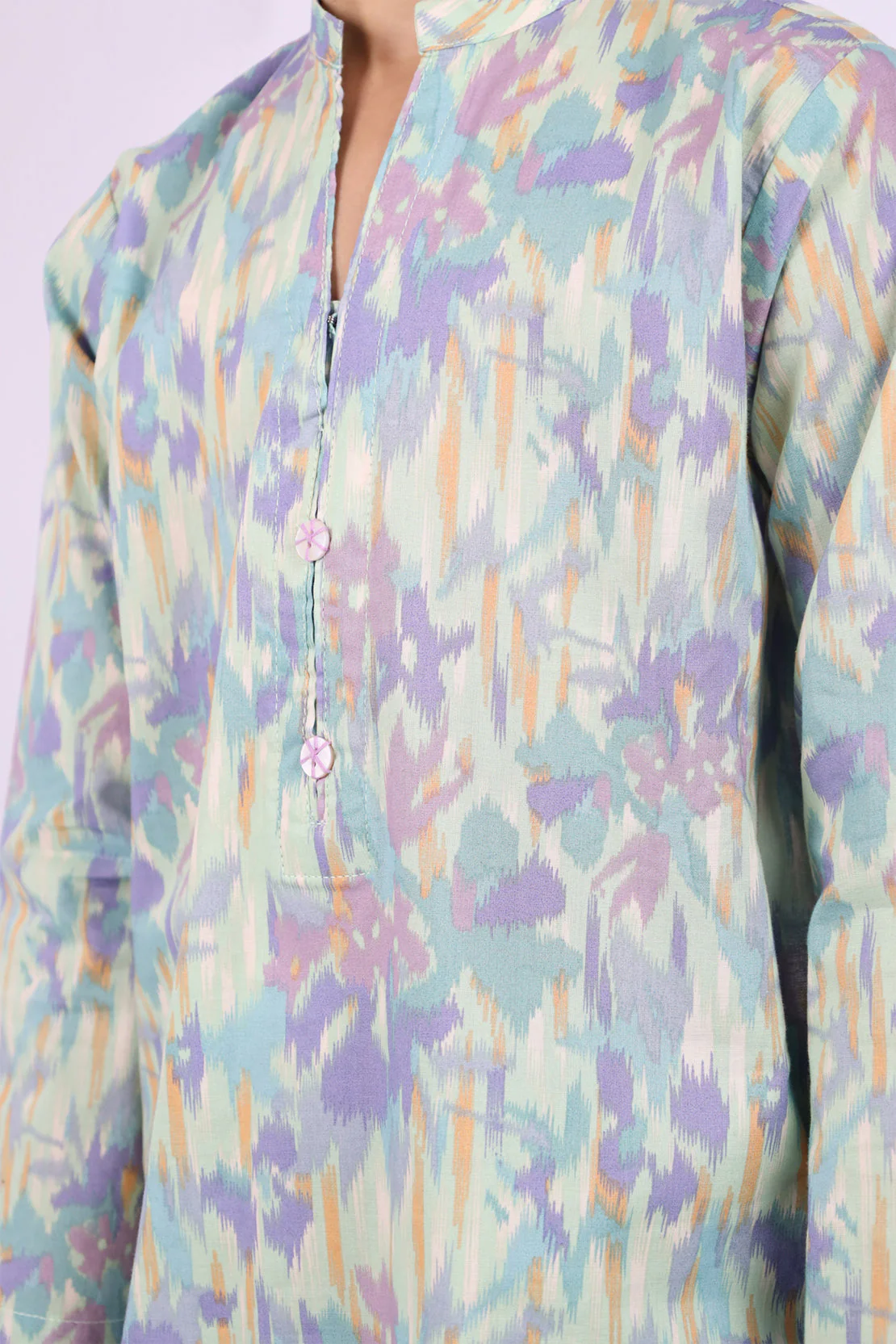 Printed Lawn Stitched 2 Piece (Shirt/Trouser) For Kids - Image 3