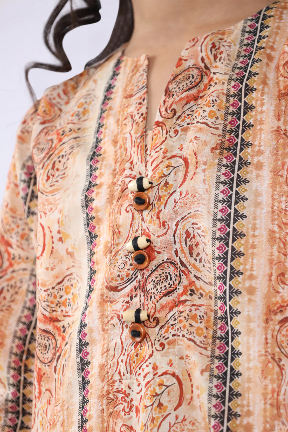 Printed Lawn Stitched 2 Piece (Shirt/Trouser) For Kids - Image 4