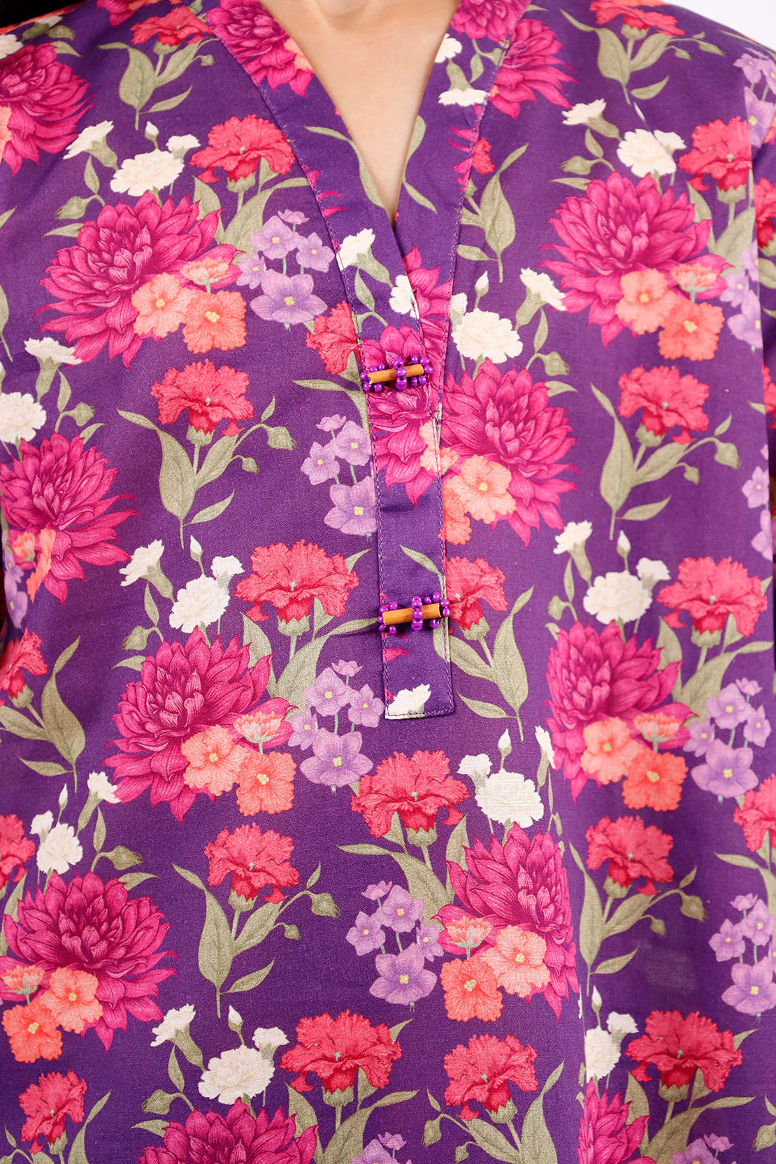 Printed Lawn Stitched 2 Piece (Shirt/Trouser) For Kids - Image 4