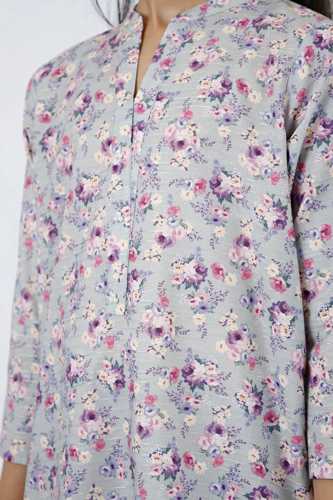 Printed Lawn Stitched 2 Piece (Shirt/Trouser) For Kids - Image 4