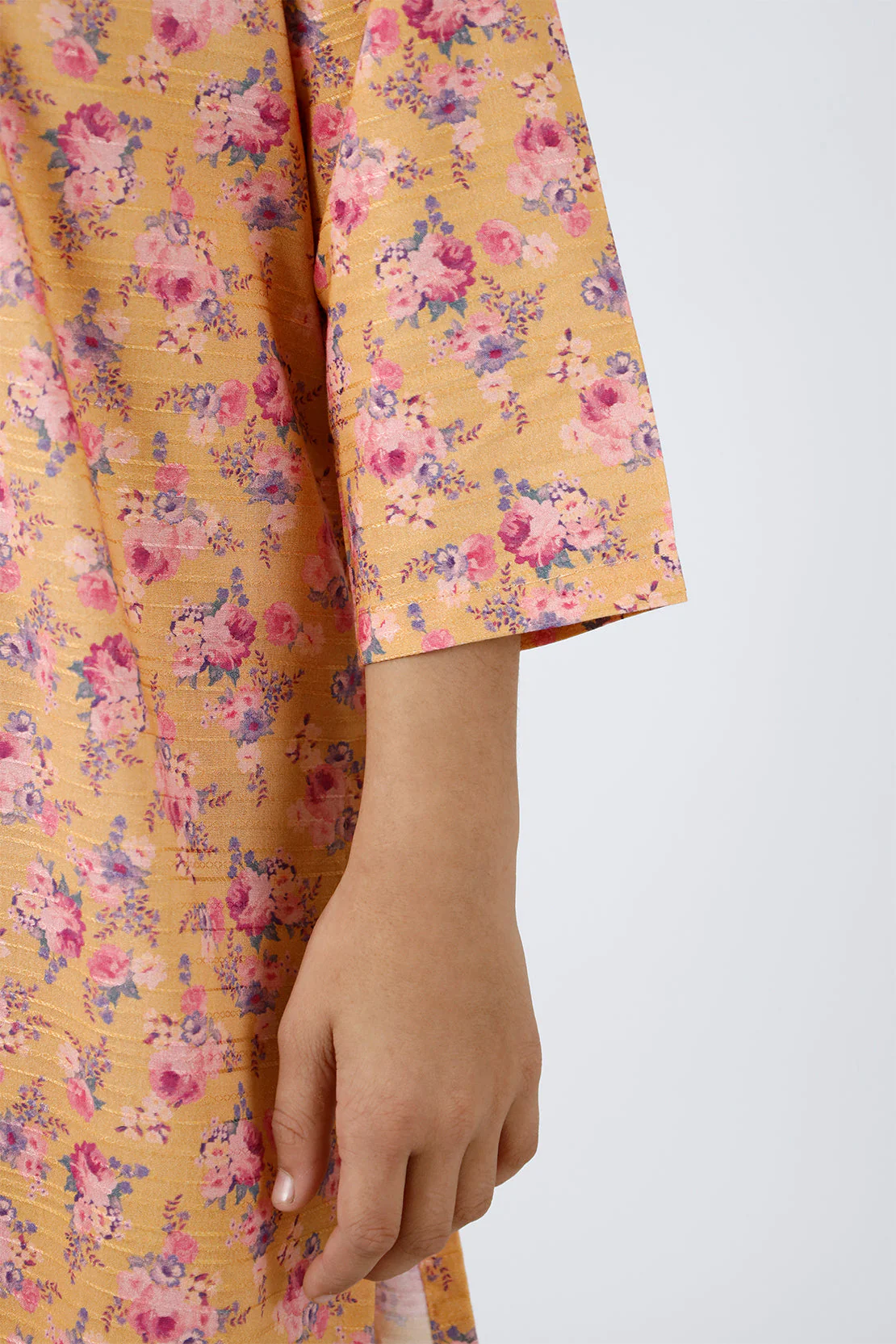 Printed Lawn Stitched 2 Piece (Shirt/Trouser)  For Kids - Image 5