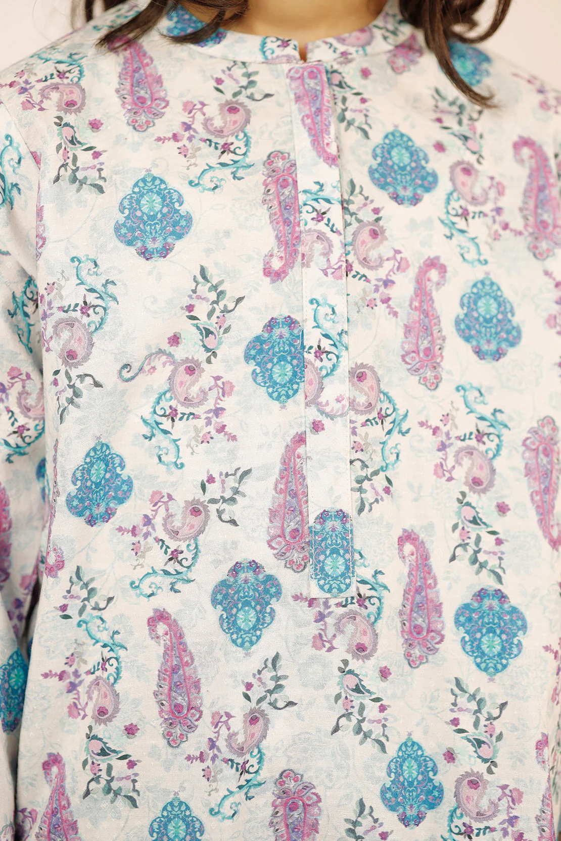 Printed Lawn Stitched 2 Piece (Shirt/Trouser) For Kids - Image 7