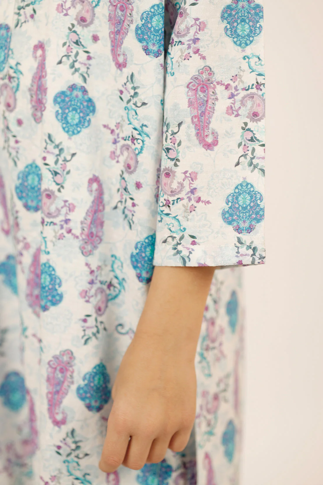 Printed Lawn Stitched 2 Piece (Shirt/Trouser) For Kids - Image 8