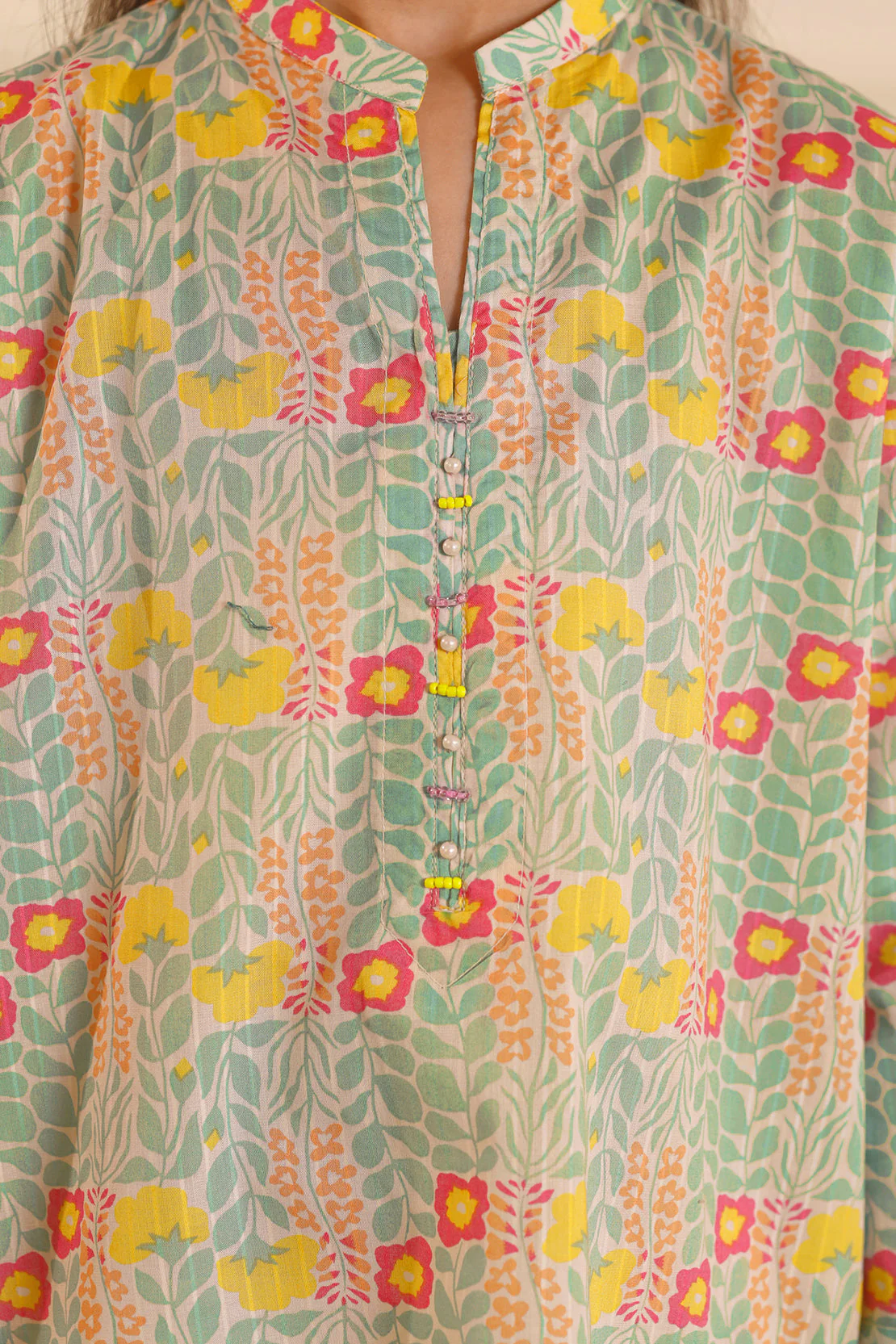 Printed Lawn Stitched 2 Piece (Shirt/Trouser) For Kids - Image 7