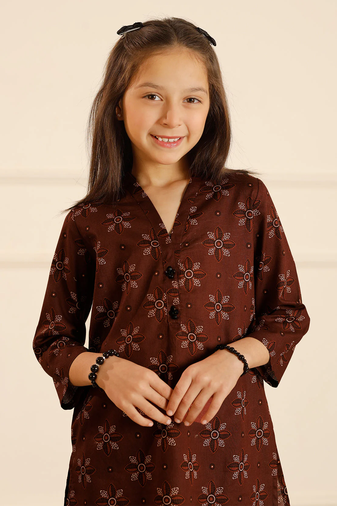 Printed Lawn Stitched 2 Piece (Shirt/Trouser) For Kids