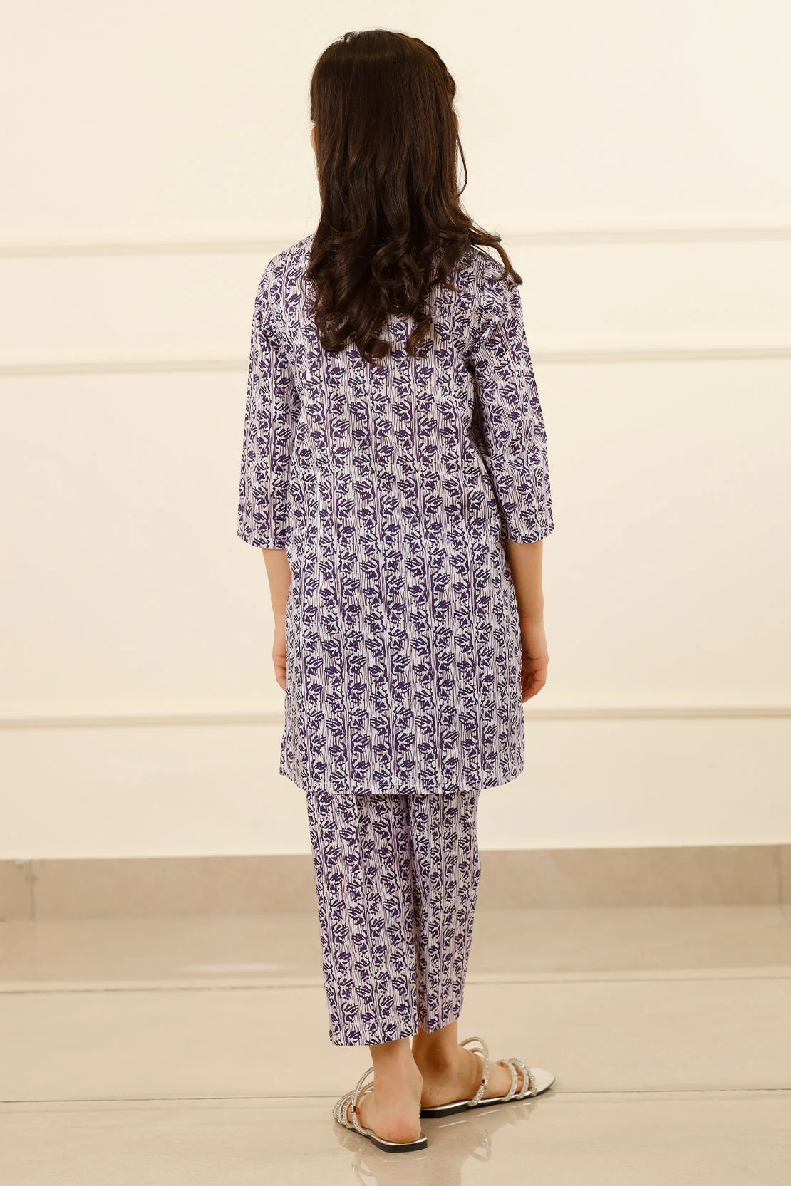 Printed Lawn Stitched 2 Piece (Shirt/Trouser) For Kids - Image 7