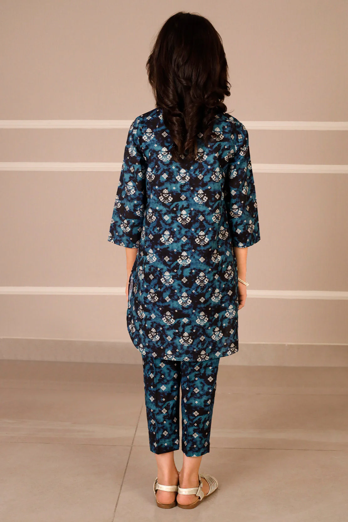 Printed Lawn Stitched 2 Piece (Shirt/Trouser) For Kids - Image 5